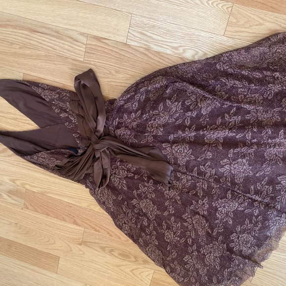 Halter Top Cocktail Dress - Picture 4 of 5